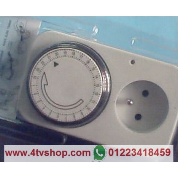 تايمر 24 ساعه 220V و 3500W لتشغيل وايقاف الاجهزة timer بالحجز